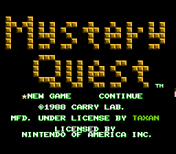 Mystery Quest