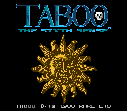 Taboo - The Sixth Sense