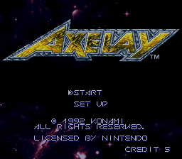 Axelay